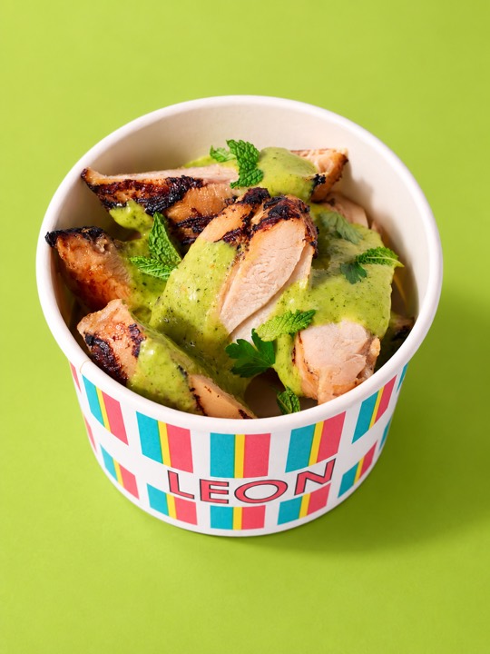 Aji Verde Chicken Mezze from the LEON menu