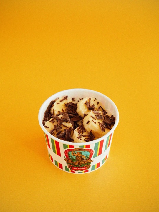 Banana and Chocolate Porridge from the LEON menu