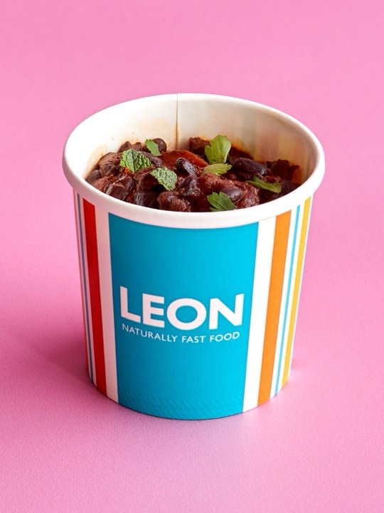 Black Bean Chilli Rice Pot from the LEON menu