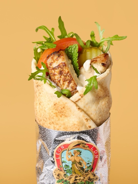 Chicken Aioli Wrap from the LEON menu