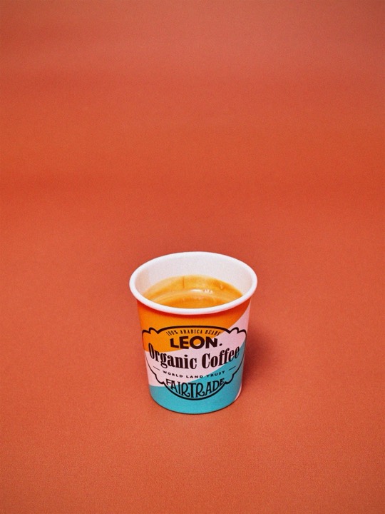 Espresso from the LEON menu