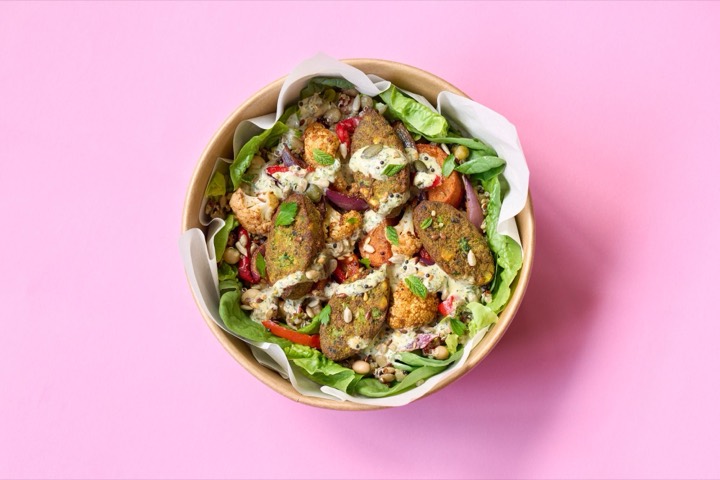 Falafel Super Salad from the LEON menu