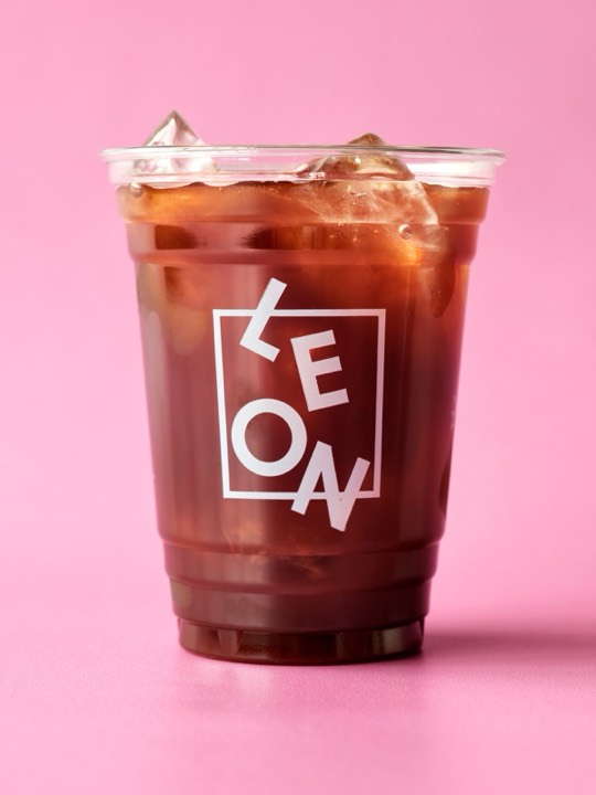 Iced Americano from the LEON menu