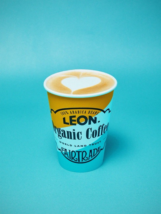 Iced Oat Milk Latte from the LEON menu