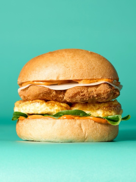 Korean Chicken & Egg Sando from the LEON menu