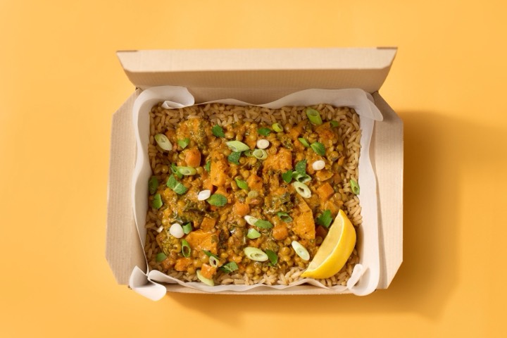 Lentil Masala from the LEON menu