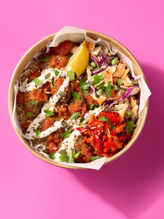 Moroccan Meatballs (Bowl'd) from the LEON menu