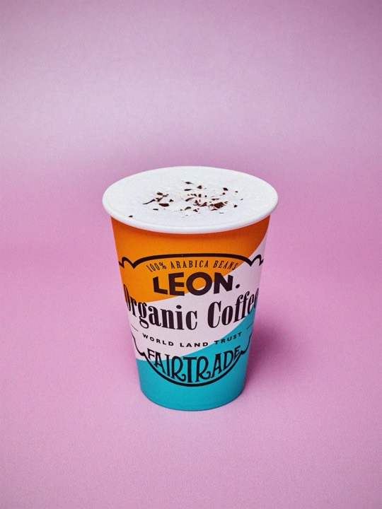 Oat Milk Cappuccino from the LEON menu