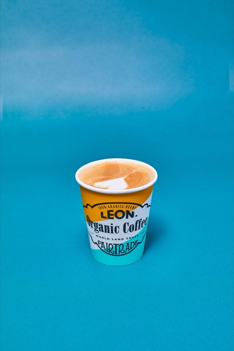 Oat Milk Flat White from the LEON menu