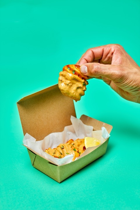 Satay Loaded Fries from the LEON menu