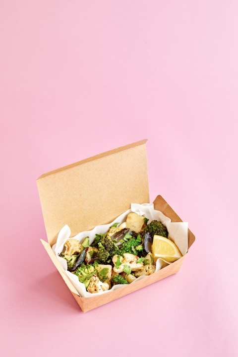 Seasonal British Veg from the LEON menu