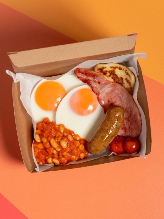 The Big Breakfast Box from the LEON menu