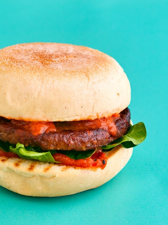 Vegan Sausage Muffin from the LEON menu